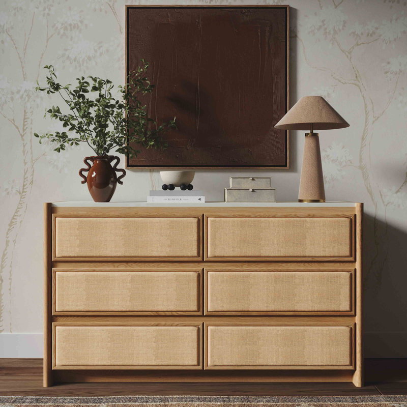 Commode 6 tiroirs Paige