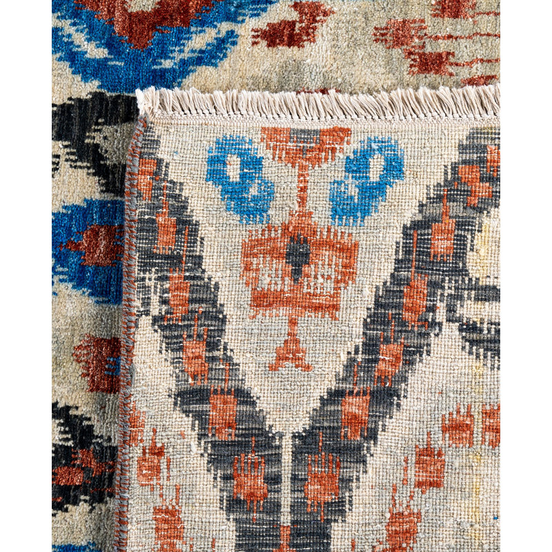 Overdyed One-of-a-Kind 8' 0" X 10' 2" Hand Knotted Area Rug