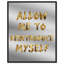 Reintroduce Myself Fashion and Glam Framed Mirror by Oliver Gal-1672652435