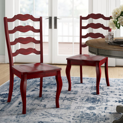 Sloan 17.13'' H Solid Wood Side Chair