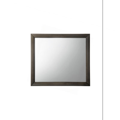 Miroir à finition chêne gris