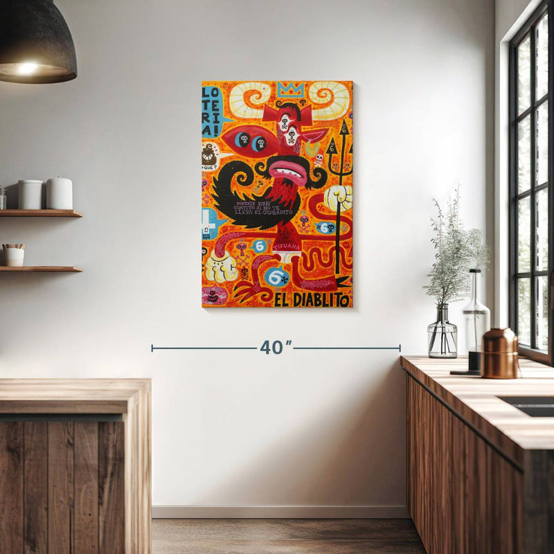 Kelan Loteria, 36" H x 24" W