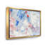 Composition abstraite bleue - peinture sur toile-60160953-60160954