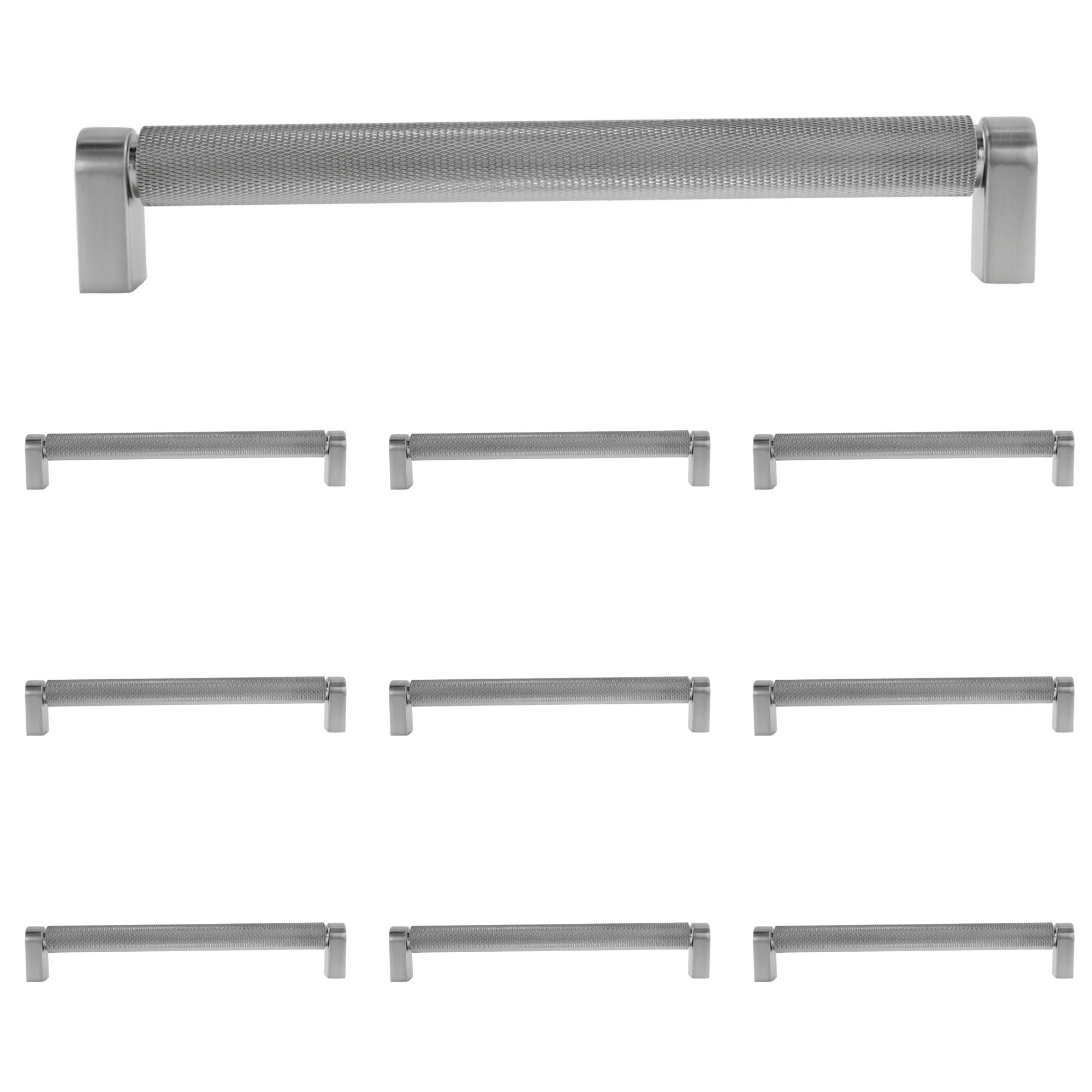 Kent Bar / Handle Pull Pull, 7", Satin Nickel