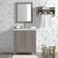 Williamsburg 30 Inch Bathroom Vanity - Freestanding Cabinet Without Sink - Small Wood Vanity with Soft-Close Doors (Grey)-92719056