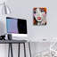 «Retro Pop Tears» par Loui Jover, art mural en verre acrylique-1389767565