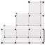 110cm H x 110cm W Steel Bookcase-102287627
