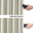 Faux Linen Thermal Blackout Curtains for Bedroom & Living Room Curtains - Single Panel Drapes (1 Panel)-1270076470-1270076471