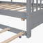 Lit en bois avec lit gigogne-642792198-642792199