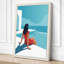 Poolside Summer Modern - Wrapped Canvas-2003028491-2003028494