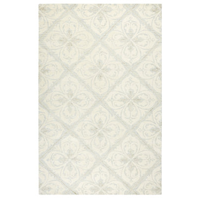 LA LUISA Wool Geometric Indoor Rug