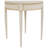 Linea Round End Table in Champagne Mist-1306807635