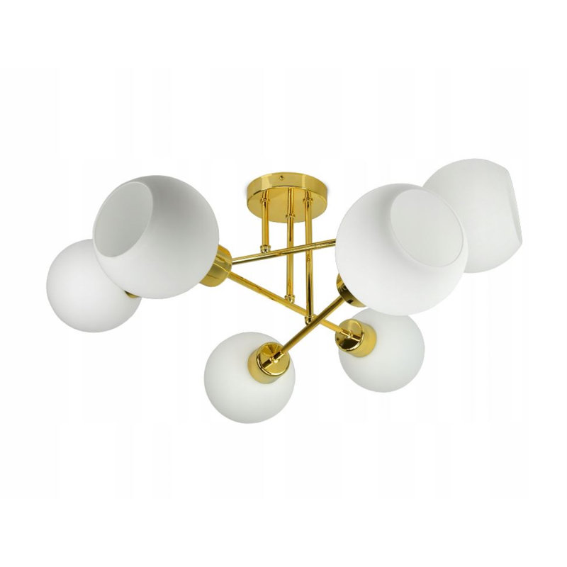 Alyissa Glass Semi Flush Mount