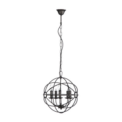 5 - Light Brown Sphere Pendant