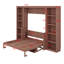 Lit escamotable avec bureau et bibliothèque Murphy-1251227690