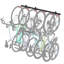 Montez-le! Support mural pour 6 vélos Wheelsup Series