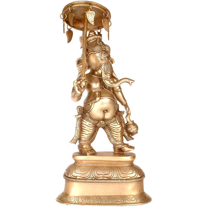 Lord Ganesha avec parasol
