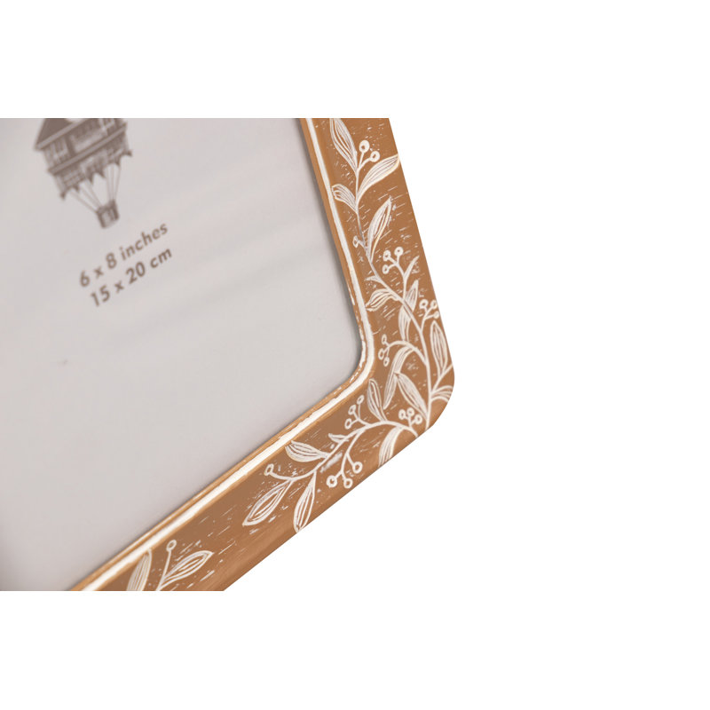 RESIN PHOTOFRAME 15X20 CM, Natural