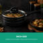 ROYALFORD Saucepan| Induction Safe Sauce Pot with Tempered Glass Lid | Forged Aluminium Cookware with 5-Layer Non-Stick Granite Coating Cooking Pot | PFOA Free Dishwasher Safe | Terranox Series-89193069