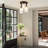 Cheneyville Glass Semi Flush Mount