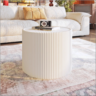 Table de bout moderne en forme de cylindre