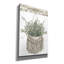 «Macrame Purse with Greenery I» par Cindy Jacobs, estampe numérique sur toile-1503099453