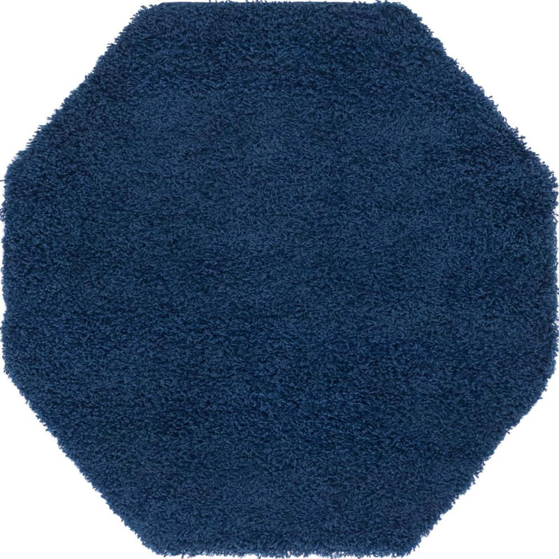 Tapis bleu saphir Rodson, Octogone 4 pi 1 po