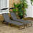 Outsunny Folding Chaise Lounge Pool Chairs, Outdoor Sun Tanning Chairs With Canopy Shade, Reclining Back, Steel Frame And Side Pocket For Beach, Yard, Patio-1929054589