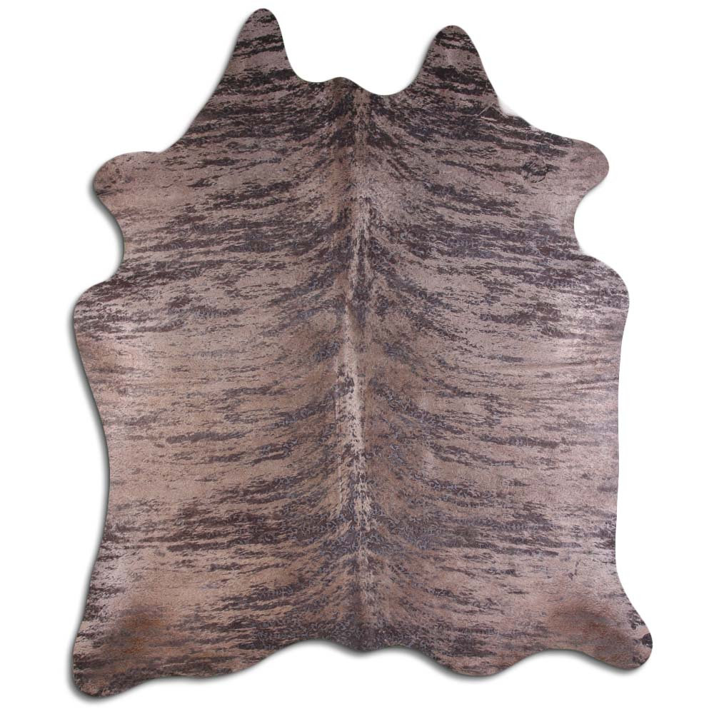 Foundry Select ACID WASHED HAIR ON Cowhide RUG DISTRESSED BRINDLE ...
