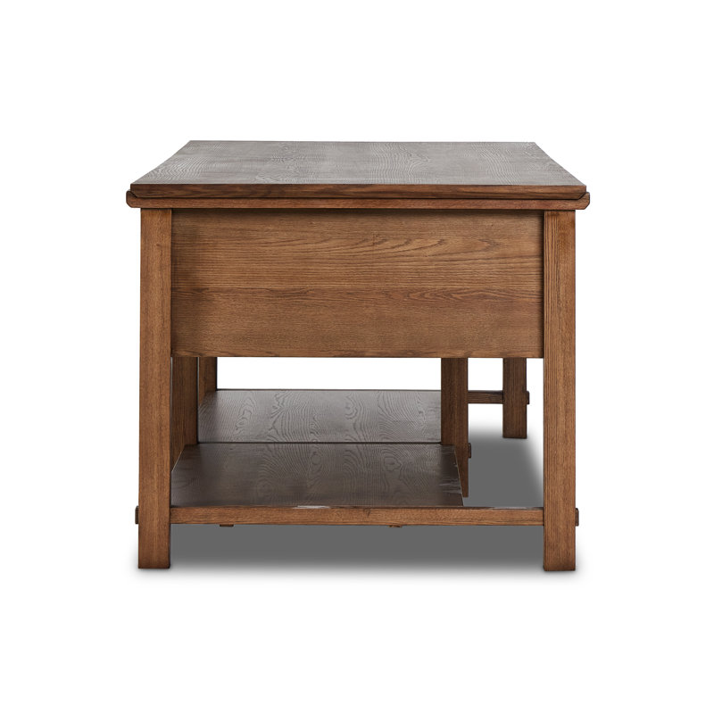 Gardendale Kitchen Island, Tan Oak Veneer