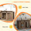 Meuble de cage pour chien PawHut