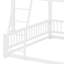 Structure de lit superposé au sol avec échelle et garde-corps de sécurité-1902717528
