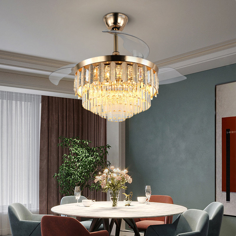 Glassburn 42.12'' Ceiling Fan with LED Lights