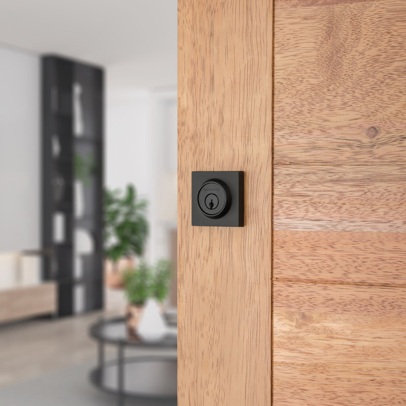 Baldwin Reserve Single Cylinder Deadbolt, Keyed Alike, Yes