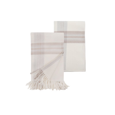 Geneva Cotton Hand Woven Throw Blanket