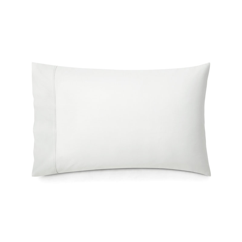 Lux Pillow Case, Standard Case Pack with 2 Pillowcases, White
