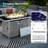K&K 43" Propane Gas Fire Pit Table-1124060635