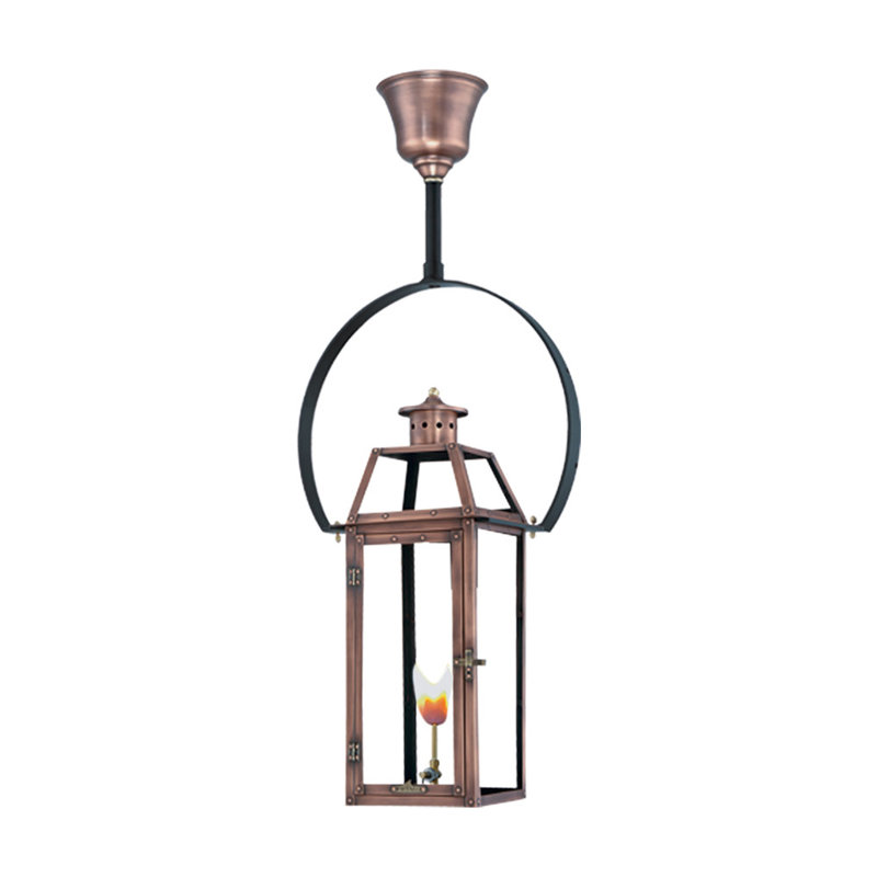 Beinville Outdoor Wall Lantern, 21" H x 9" W x 10.5" D