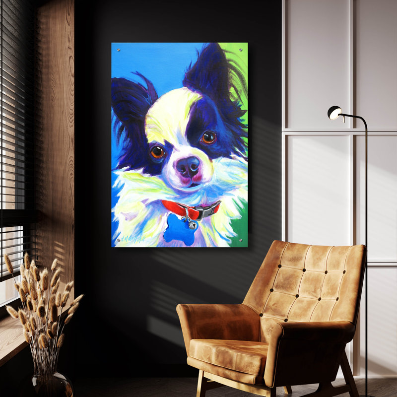 "Chihuahua - Esso Gomez" par Dawg Painter, H 36 po x l 24 po x P 0,2 po
