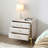 Elegant Upholstered Nightstand Fully Assembled-10002299
