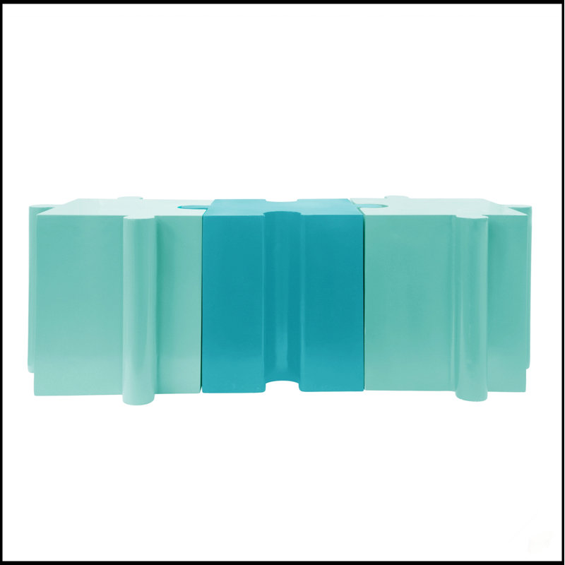 Ensemble de 3 tables de casse-tête artistiques, tables d'appoint modulaires MGO avec emboîtement (2 convexes et 1 concave), capacité de 200 lb pour l'intérieur et l'extérieur