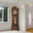 Hamlin 93'' H Solid + Manufactured Wood Grandfather Clock
