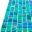 Carreau de mosaïque pour mur et plancher 0,8 po x 0,8 po Mingles
