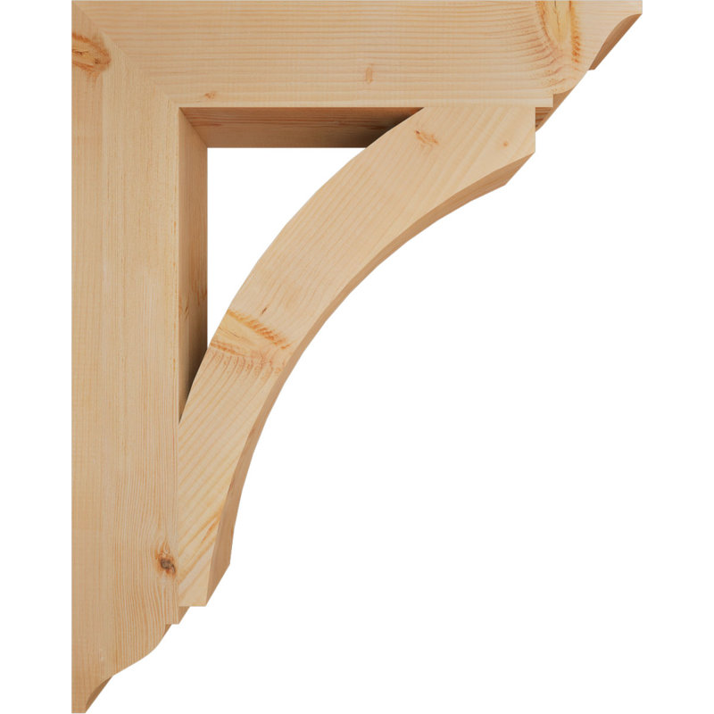 Support traditionnel Thorton, Douglas (lisse), H 40 po x l 5,5 po x P 32 po