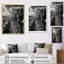 «Vibrant Mon monochrome Vineyard», reproduction sur toile-2104284227-2104284251