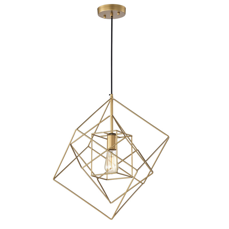 Luminaire suspendu géométrique 1 lumières simple Eastgate
