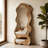 Vintage Irregular Full-Length Mirror, Wall-Mounted Dressing Mirror, Mid-Century Modern Entryway Wavy Mirror-2116324423