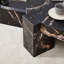 Table double amovible noire, matériau, look élégant, ne tache pas, facile à balayer rapidement, collision, type d'assemblage sans effort Style tendance, assainir à fond, forme simple-1113481695