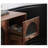 Simple solid wood pantry cabinet sideboard