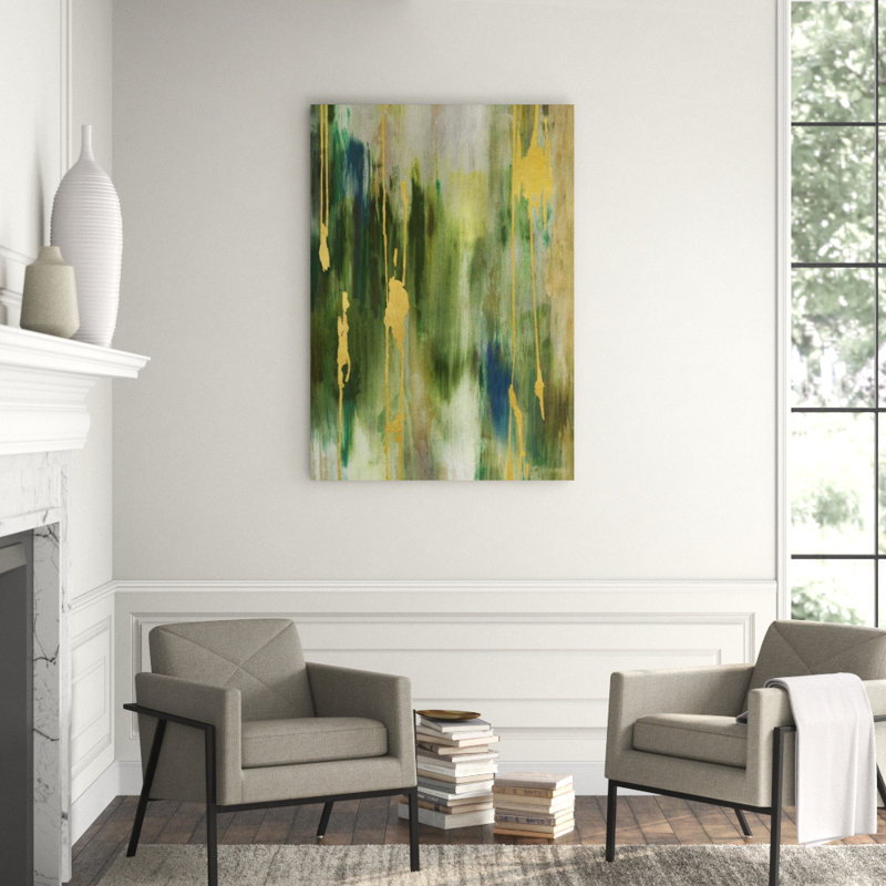 Apple Cinnamon II Painting by Elle Youngstrom, Glass Coat, 51" H x 36" W